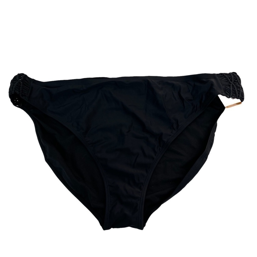 NWT SO by Kohl’s Women’s Swimwear Bikini Sz 3X Jr Color Black